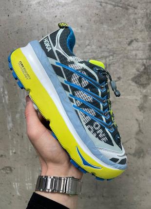 Кроссовки hoka u mafate 3 bringback blue3 фото