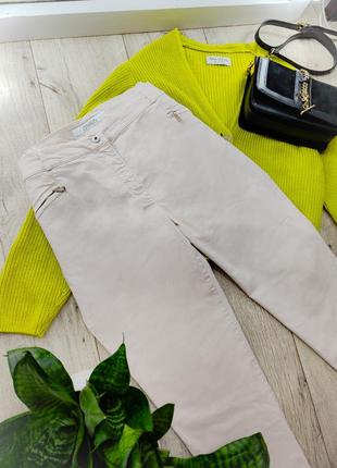 Весеннее-летние коттоновые стрейчевые укороченные качественные штанишки, брюки, брюки zerres германия.2 фото
