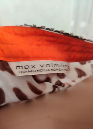 Леопардовая блуза премиального бренда max volmary4 фото