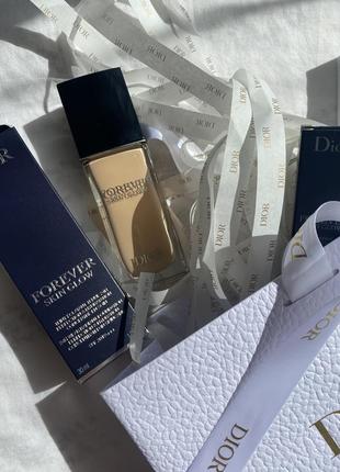 Dior forever skin glow foundation spf 15 некомедогенная тональная основа5 фото