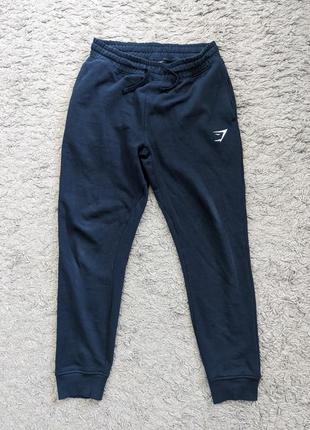 Брюки спортивные gymshark, size s, полупояс резинка 36-44 бедра 52 длина 94