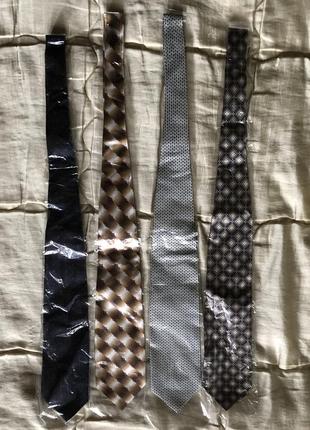 Шовкові чоловічі краватки , нові1 фото