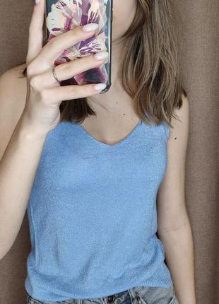 Базовая майка с люрексом👆👆👆
размер единственный 42-462 фото