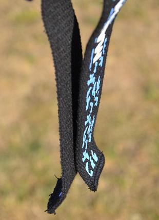 Лямки для тяги madmax camo power wrist straps camo/light blue