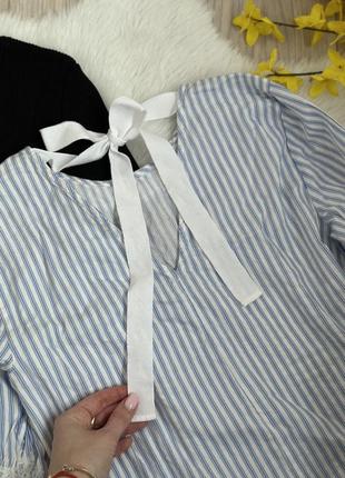 Нарядная блуза с воланом5 фото