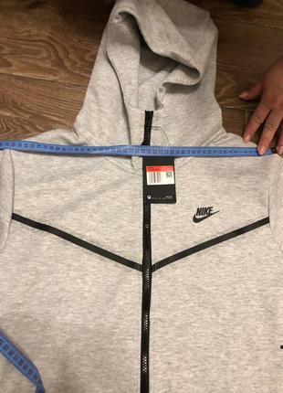 Костюм nike tech fleece сірий8 фото