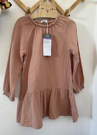 Муслінова сукня плаття рожеве zara 104