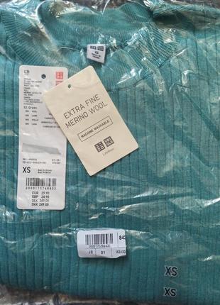 Шерстяной джемпер uniqlo 6