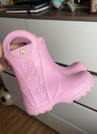 Резиновые сапоги резиновые сапоги crocs c9