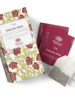 Whittard black tea english rose чорний чай з розою