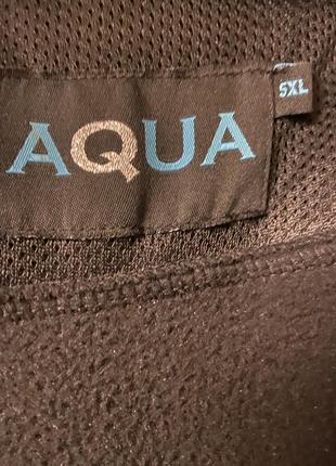 Флісова куртка кофта батал великий розмір aqua jawson р.60-5xl 56-586 фото