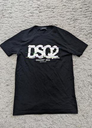 Футболка dsquared 2, size s, плечи 39 подмышки 46 длина 68