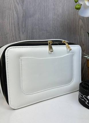 Качественная женская мини сумочка клатч ysl черная экокожа, стильная сумка на плечо7 фото