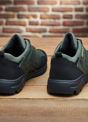 Мужские кожаные кроссовки в стиле adidas5 фото