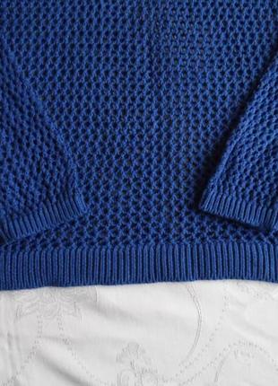 Ажурный свитер blue motion размер 44/46 - идет на 52-544 фото