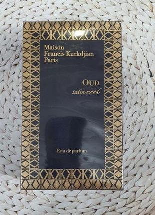 Парфюм maison francis kurkdjian oud satin mood