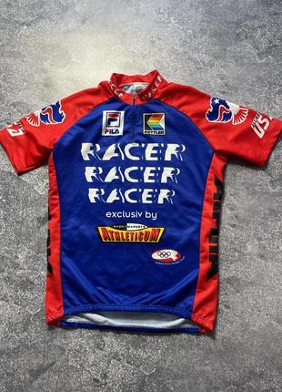 Fila cycling vintage вело футболка
