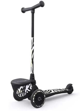 Самокат scoot and ride highwaykick 2 lifestyle zebra1 фото