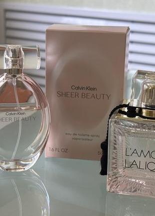 Calvin klein sheer beauty, оригинал!7 фото