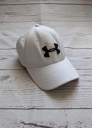 Бейсболка, білосніжна  кепка від under armour