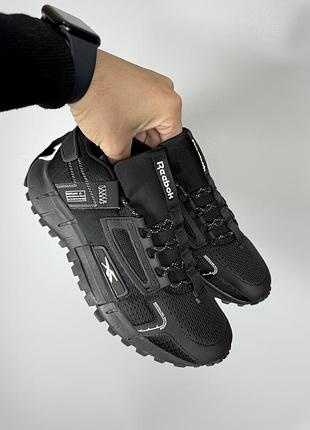 Reebok zig kinetica edge black/white3 фото