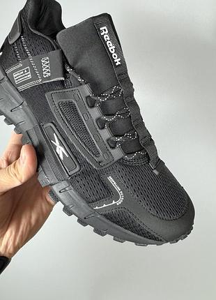 Reebok zig kinetica edge black/white6 фото