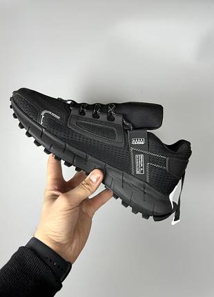 Reebok zig kinetica edge black/white2 фото