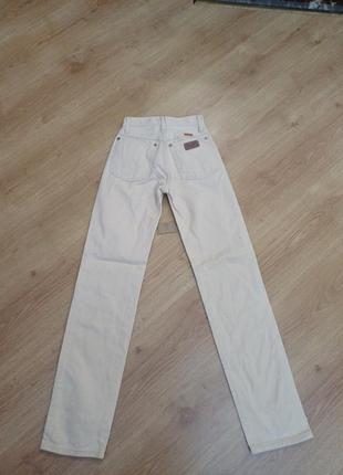 Джинсы бежевые wrangler 14mwztw 0 x 34 made in u.s.a2 фото