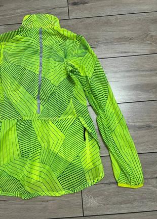 Женская спортивная беговая куртка кофта ветровка xs6 фото