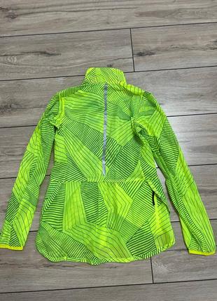 Женская спортивная беговая куртка кофта ветровка xs2 фото