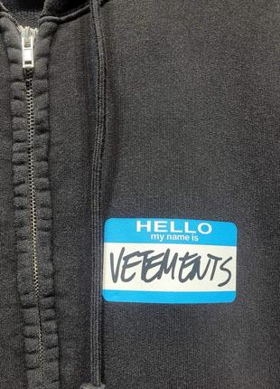 Кофта 2024 vetements3 фото