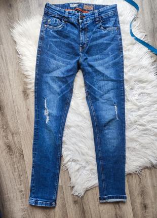 Крутые стильные стрейчевые джинсы next на рост 158-164 см