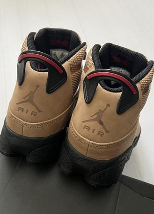 Кроссовки air jordan winterized 6 rings shoes brown5 фото
