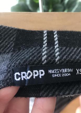 Міні-спідничка у клітинку cropp3 фото