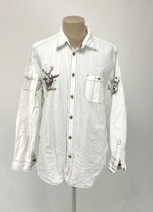 Рубашка этано alpin de lux, октоберфест, качественная