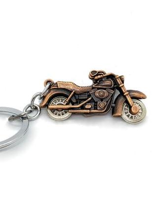 🏍🤘 брелок для ключей харлей дэвидсон harley-davidson "мотоцикл" медь