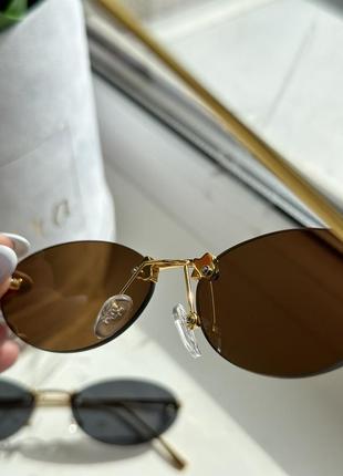 Сонцезахисні окуляри в стилі фенді очки6 фото