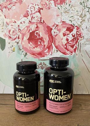 Вітаміни для жінок opti women 60/120 tablets