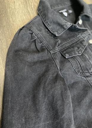 Стильная джинсовка джинсовый жакет граффити мокрый асфальт4 фото