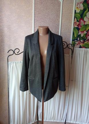 Красивый серый пиджак wallis 18 размер.1 фото