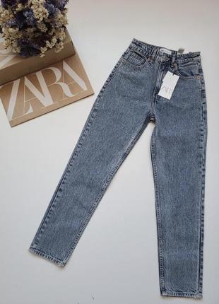 Джинси zara mom fit