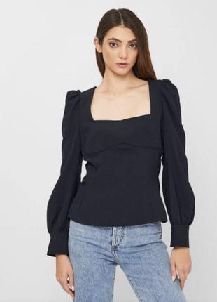 Топ блуза сорочка zara