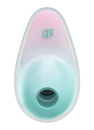 Вакуумный вибратор satisfyer pixie dust mint/pink 2