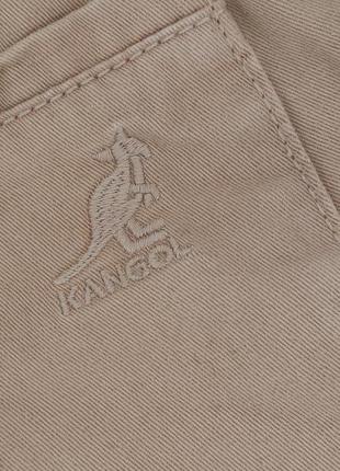Качественные коттоновые шорты песочного цвета кэмэл пояс 47 см6 фото