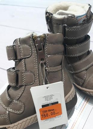 Высокие термо ботинки сапоги хайтопы зима на молнии,  липучке6 фото