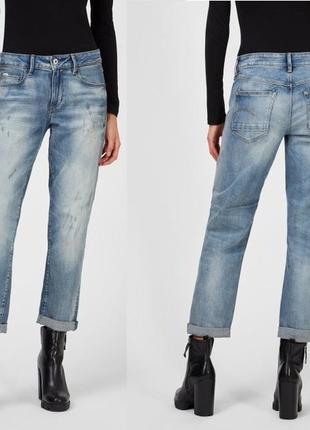 Джинсы бойфренды укороченные g-star raw kate boyfriend р. 26/321 фото