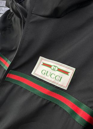 Куртка ветровка в стиле gucci3 фото