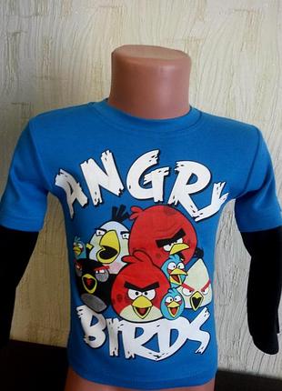 Кофта детская для мальчика энгри бердс 98,104