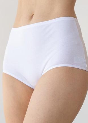Бавовняні трусики з високою посадкою