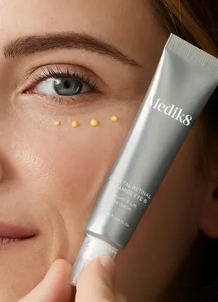 Medik8 crystal retinal ceramide eye 6 крем для розгладження та підтягування шкіри навколо очей 15ml8 фото